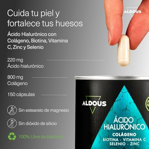 Colágeno Hidrolizado + Ácido Hialurónico